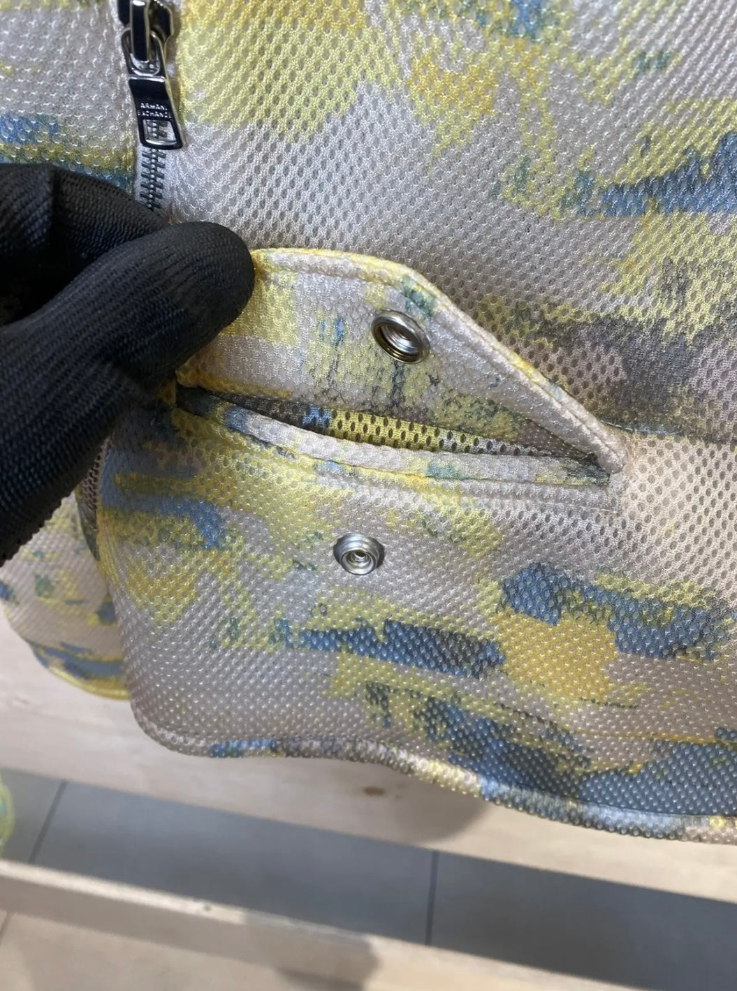 Armani Exchange A|X SS15 Moto Jacket