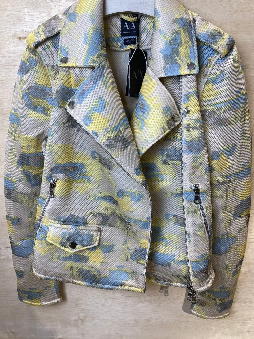 Armani Exchange A|X SS15 Moto Jacket