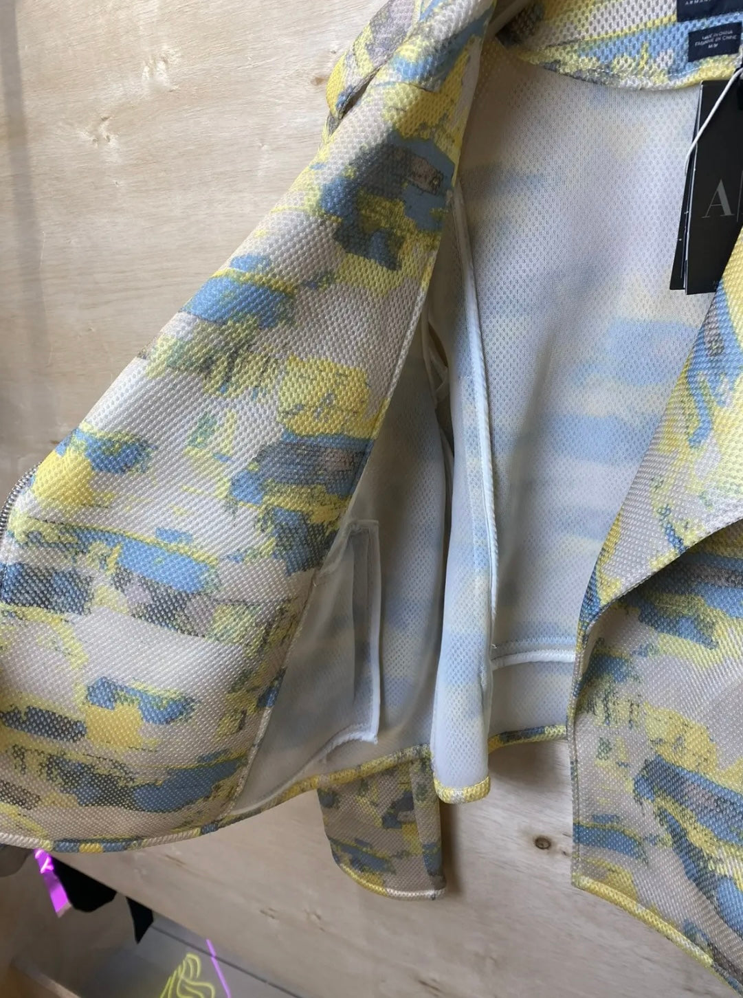 Armani Exchange A|X SS15 Moto Jacket