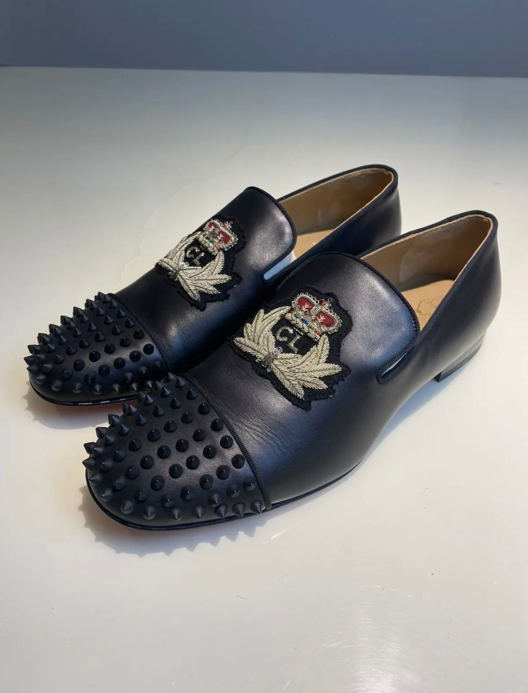 Christian Louboutin Forever Spike Loafers