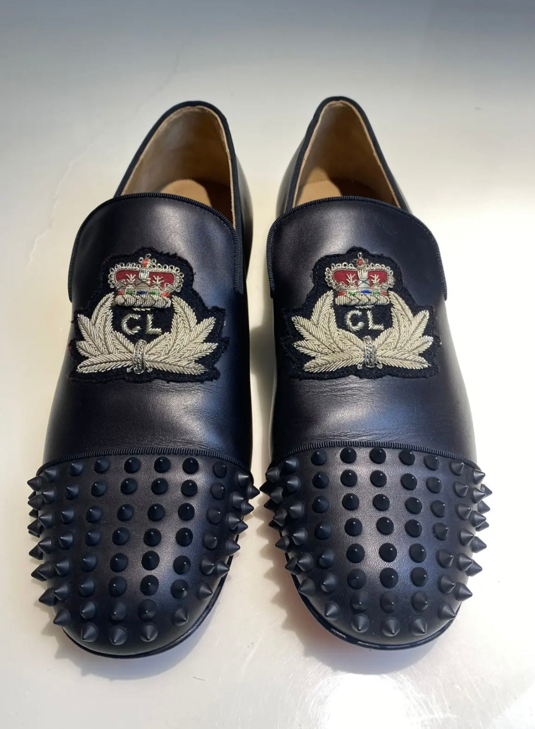 Christian Louboutin Forever Spike Loafers