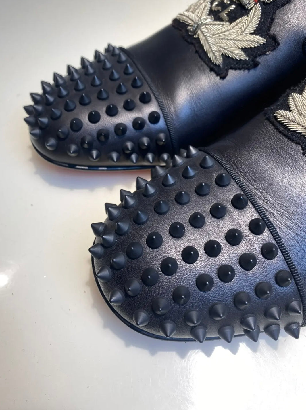Christian Louboutin Forever Spike Loafers