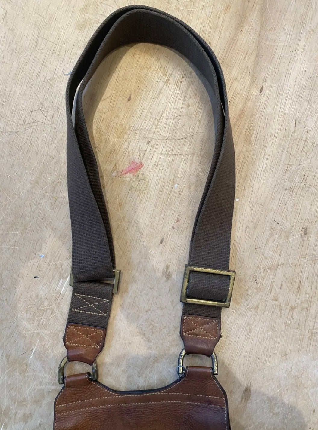 Vintage Mulberry Antony Messenger Crossbody Bag