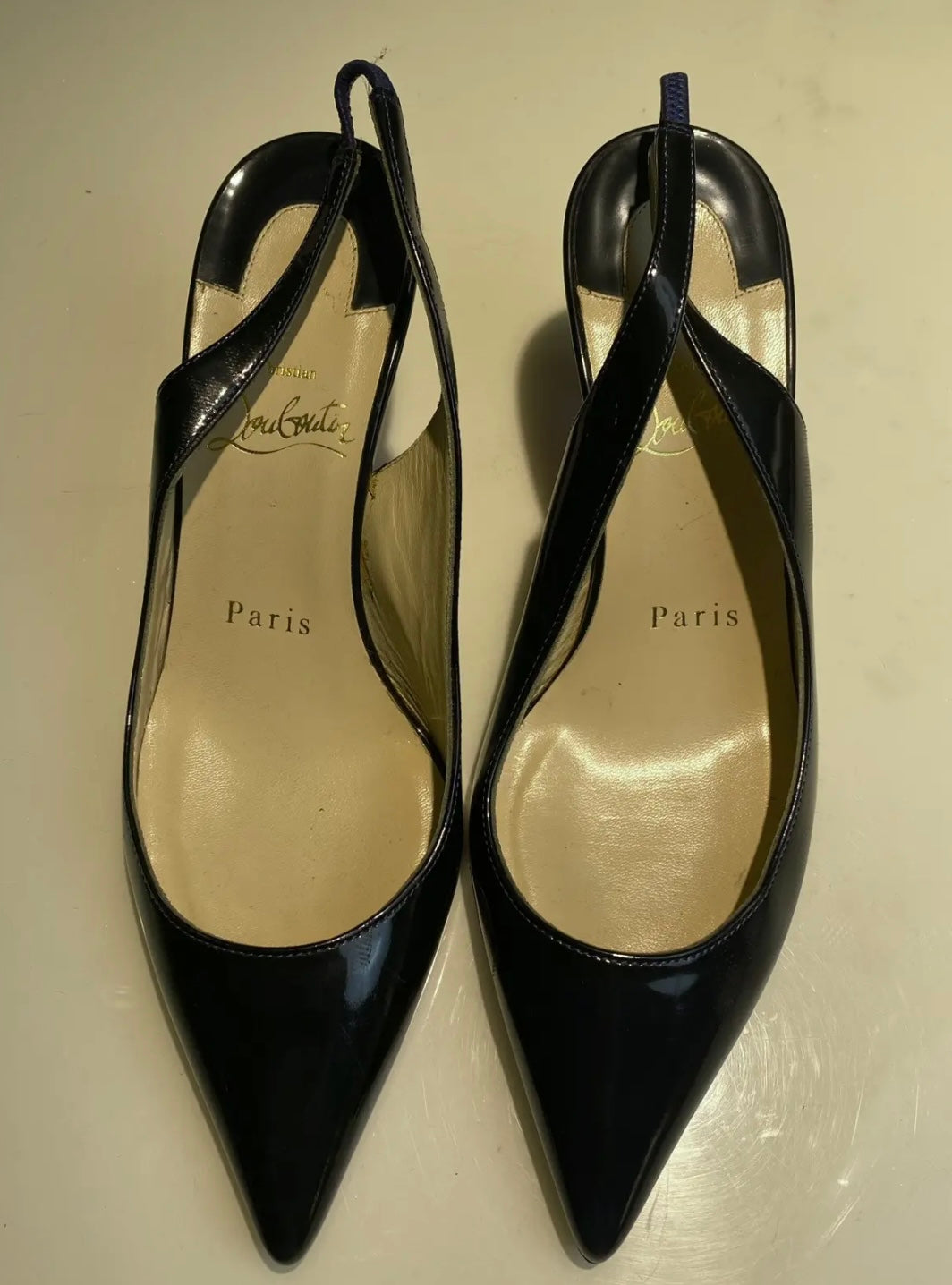 Christian Louboutin So Kate Slingback Heels