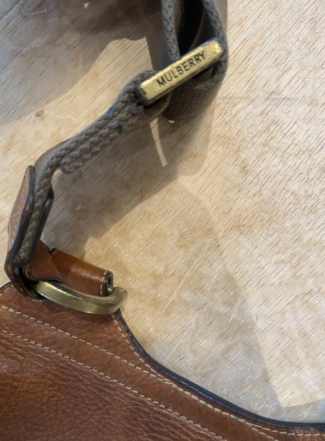 Vintage Mulberry Antony Messenger Crossbody Bag