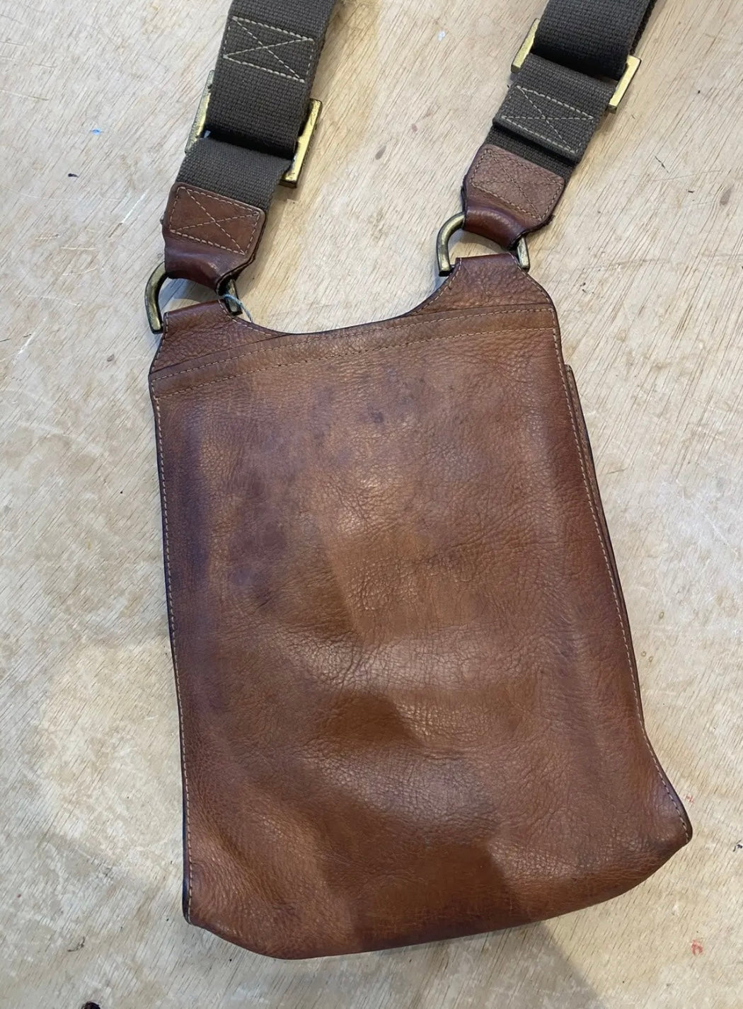 Vintage Mulberry Antony Messenger Crossbody Bag