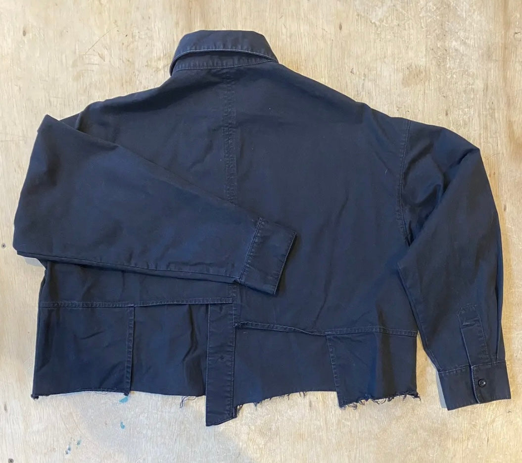 Adler Error SS21 Short Length Asymmetrical Long sleeve Shirt