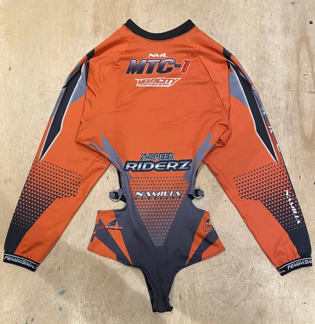 Namilia “X-Speed Riderz” Racing Cut-Out Bodysuit