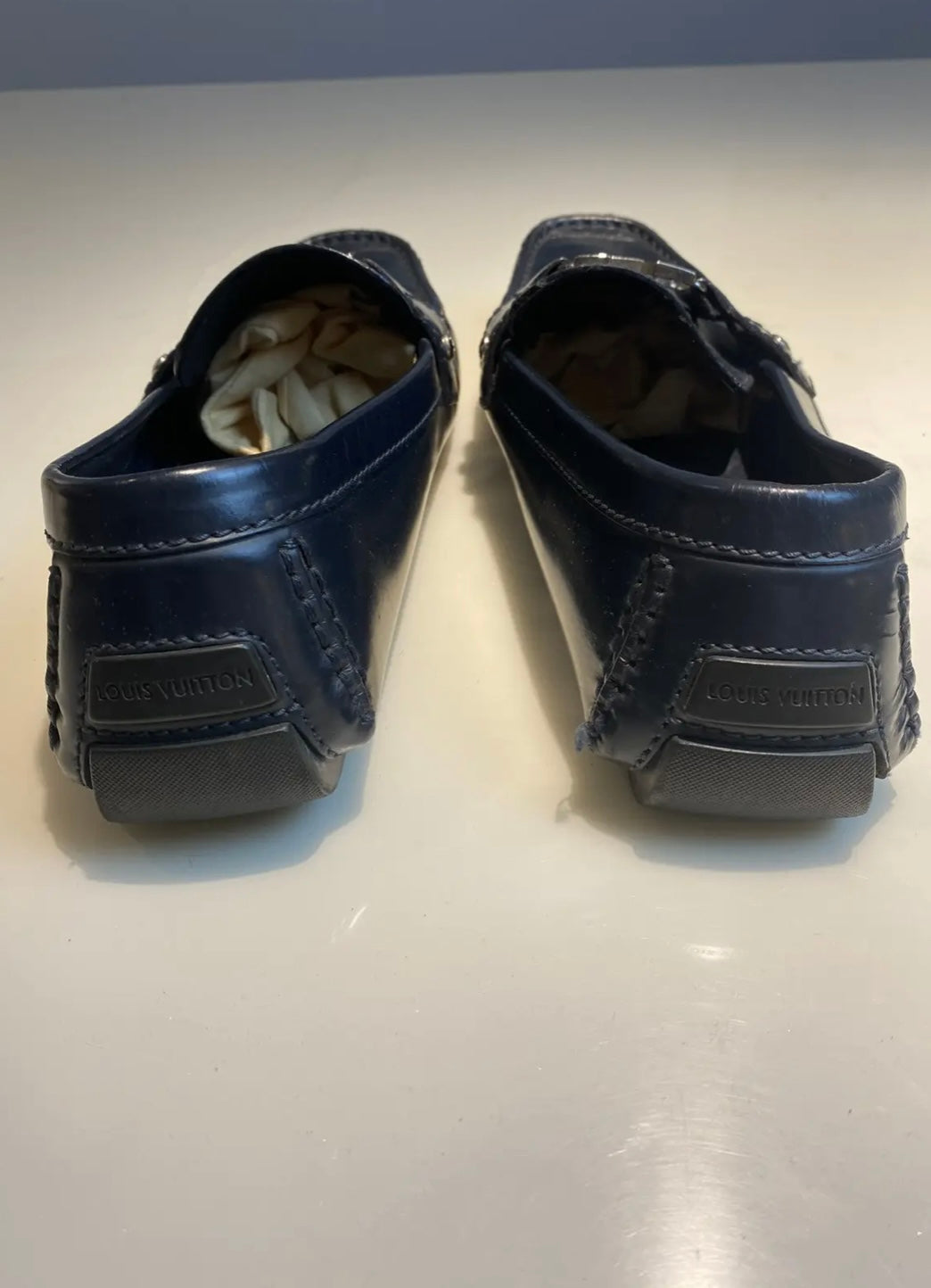 Louis Vuitton Monte Carlo LV Logo Moccasins