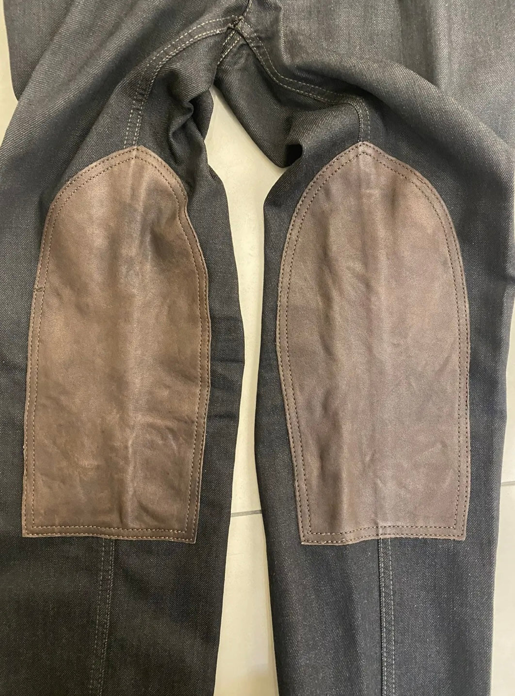 Dolce & Gabbana D&G 14 Classic Leather Patch Denim