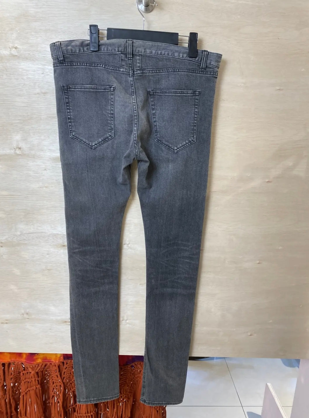 Saint Laurent 2013 DO2 Grey Skinny Jeans