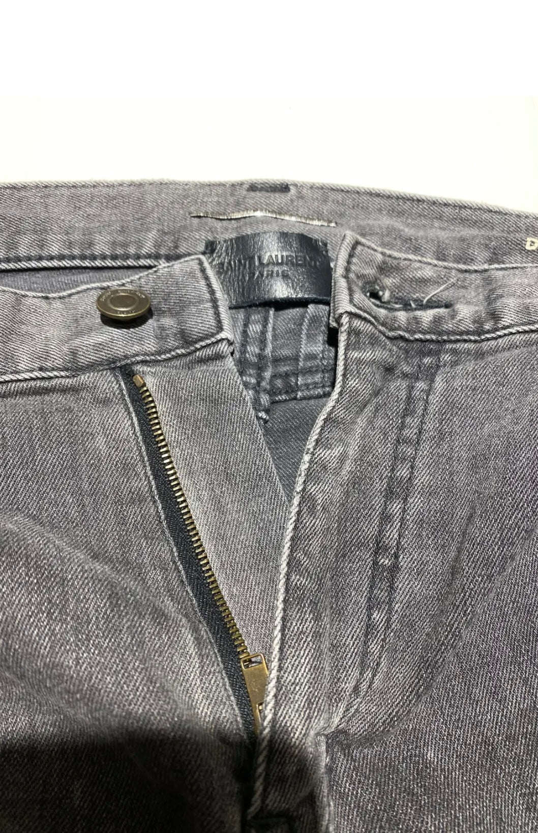 Saint Laurent 2013 DO2 Grey Skinny Jeans