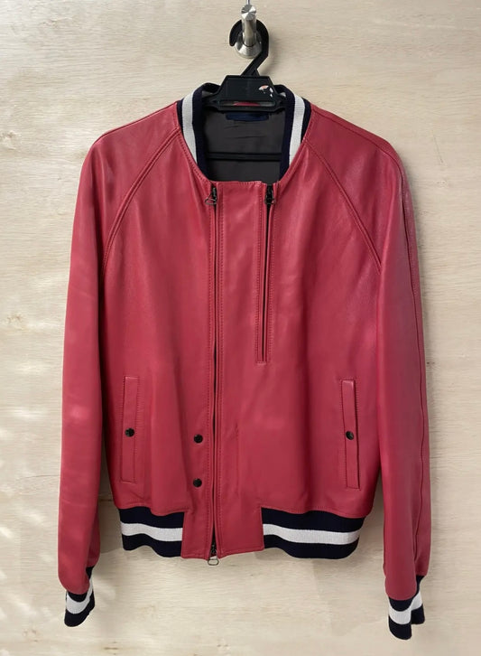 Lanvin Leather Bomber