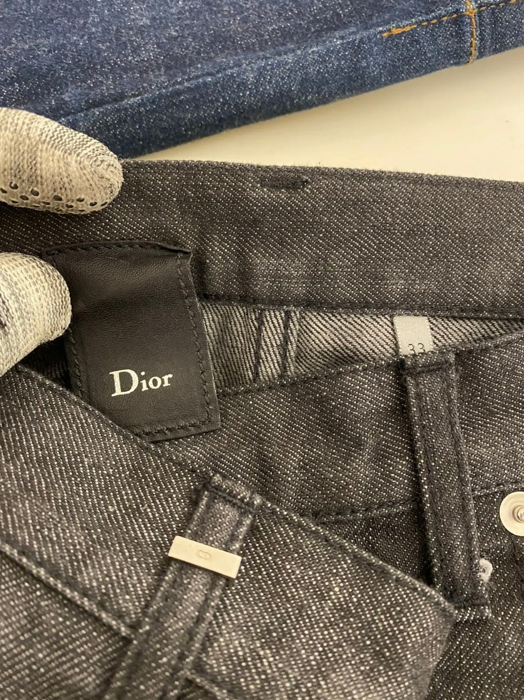Dior Homme Black Denim Jeans