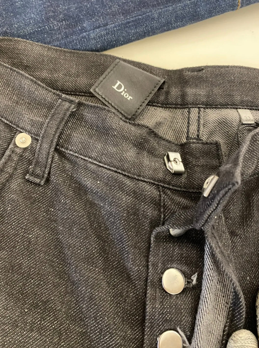 Dior Homme Black Denim Jeans