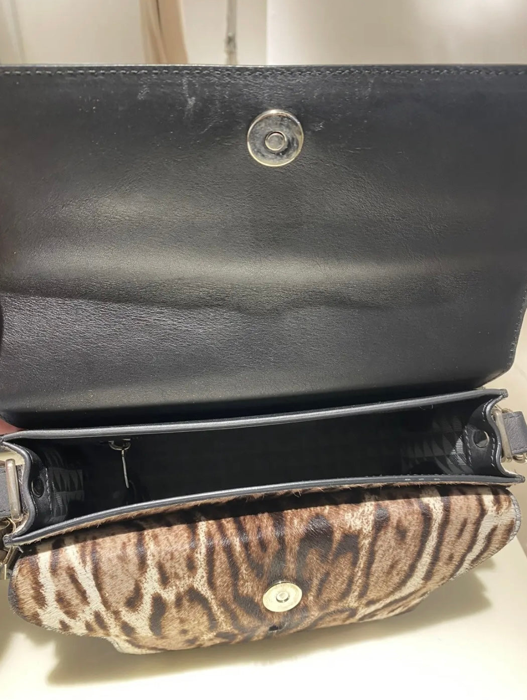 Proenza Schouler PS11 Mini Classic Shoulder Bag – Leopard Calf Hair