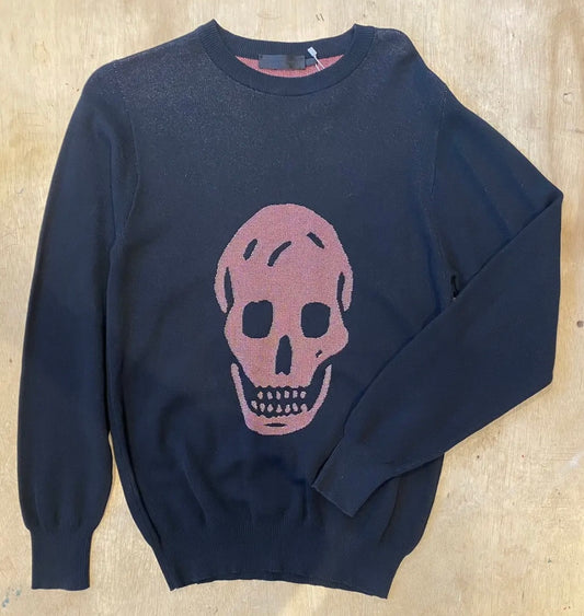 Alexander McQueen Skull Crew Neck Sweater