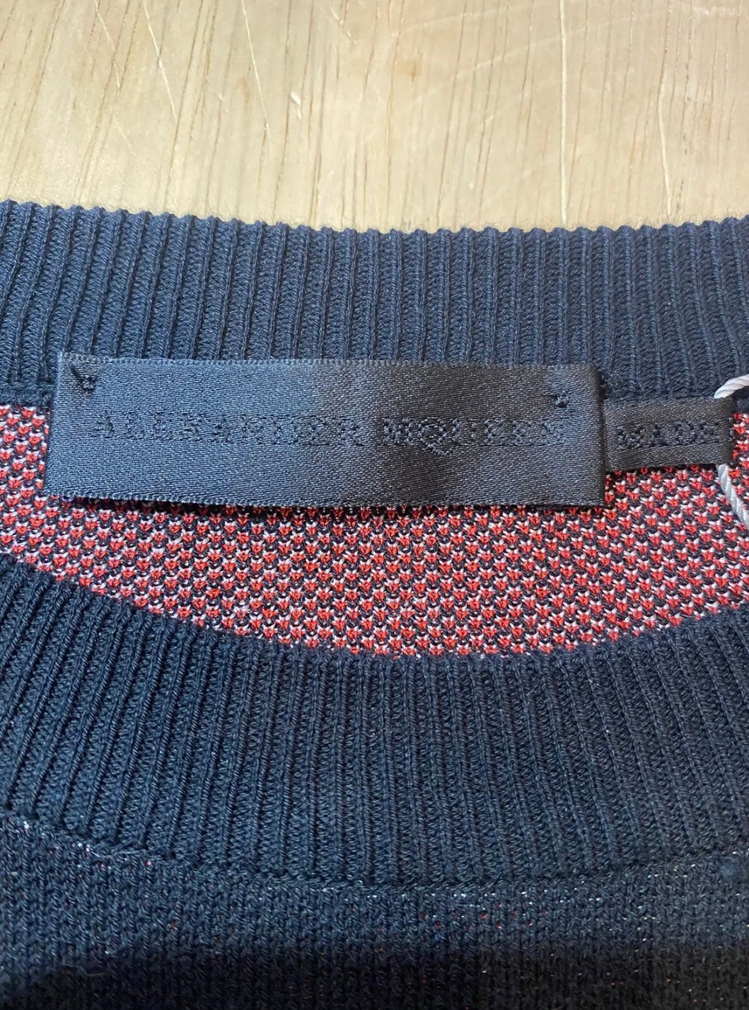 Alexander McQueen Skull Crew Neck Sweater