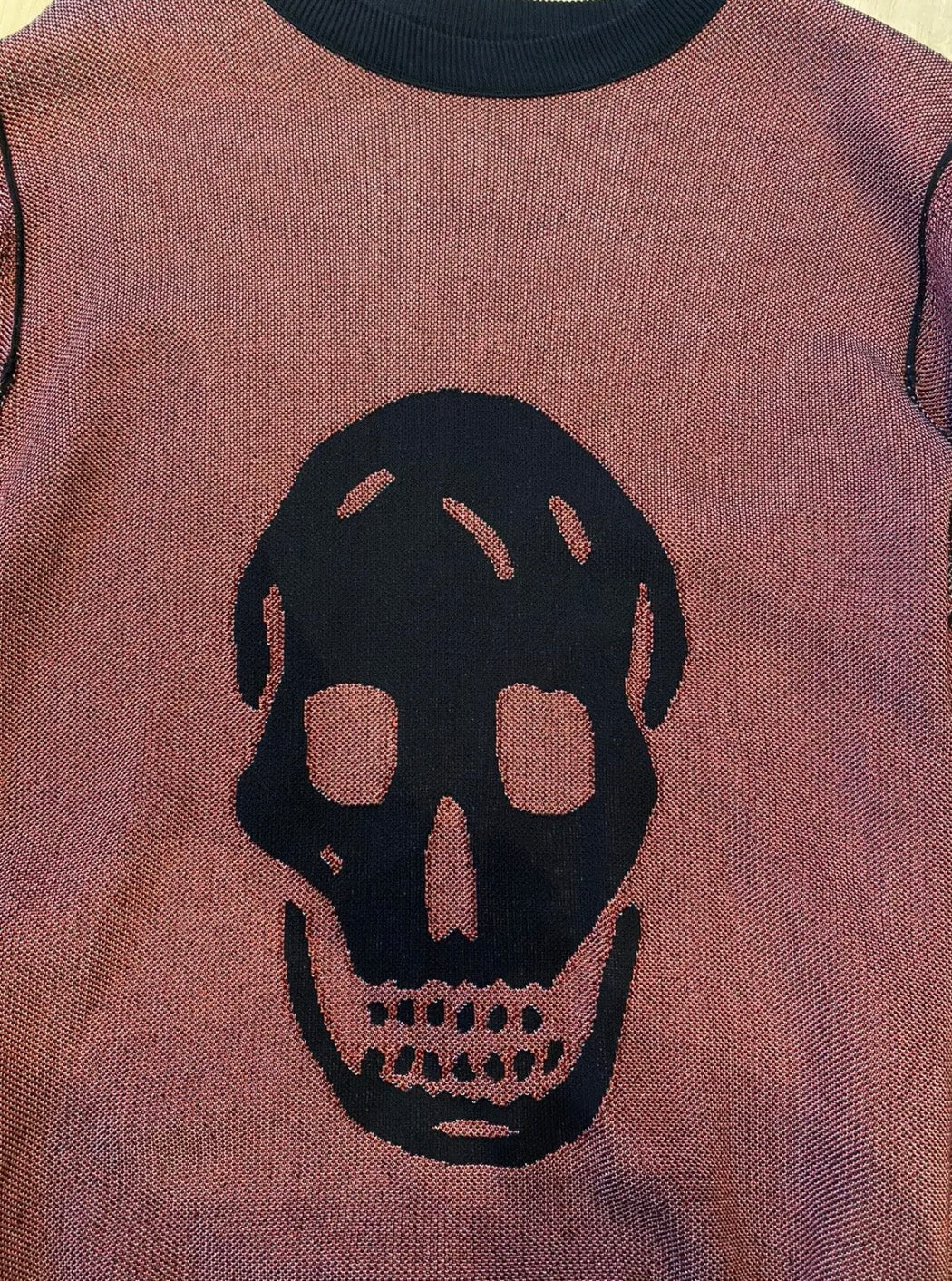 Alexander McQueen Skull Crew Neck Sweater