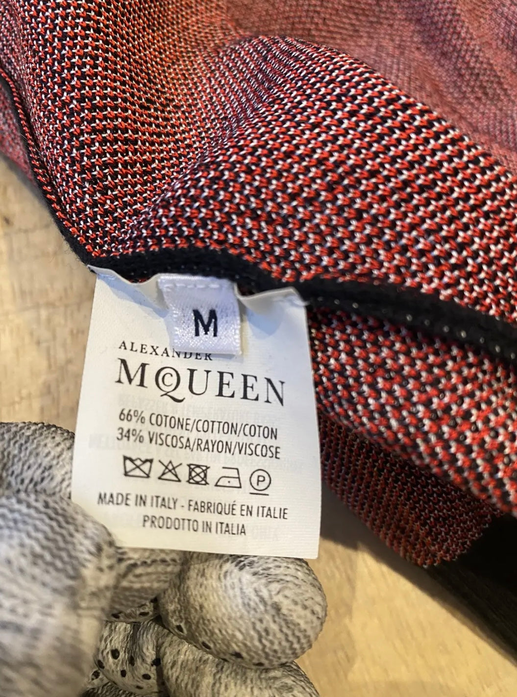 Alexander McQueen Skull Crew Neck Sweater