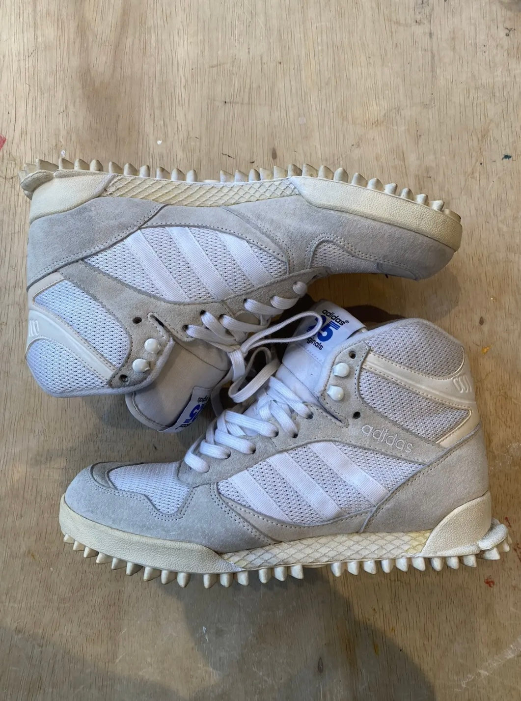 Adidas x Nigo Marathon TR Mid Sneakers – White