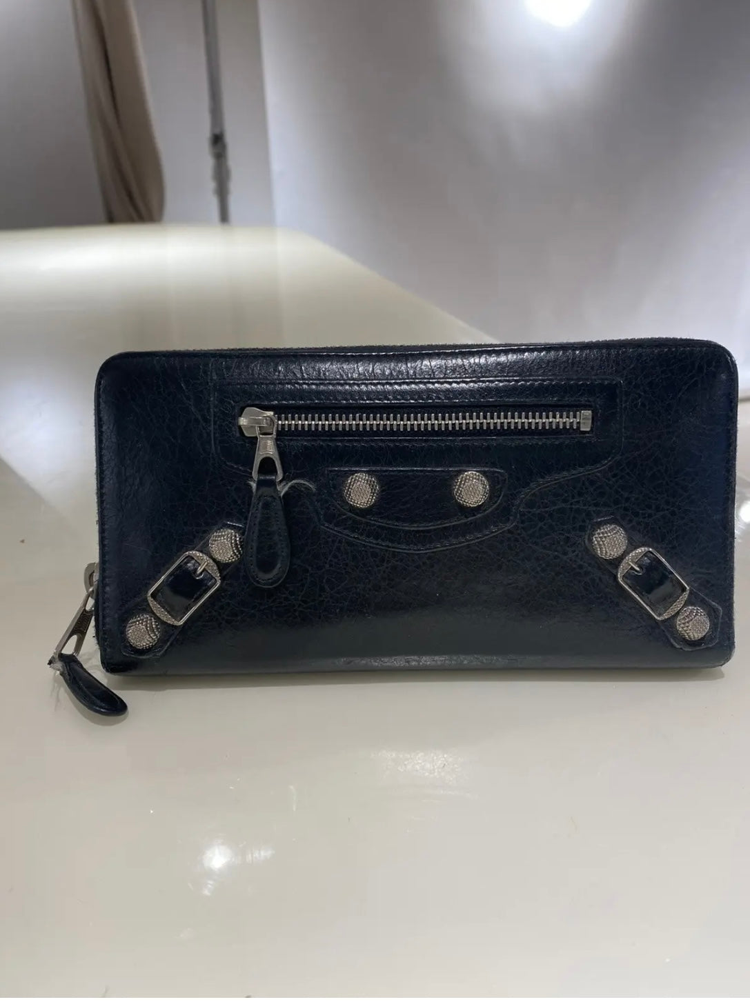 Balenciaga Classic Continental Zip Wallet