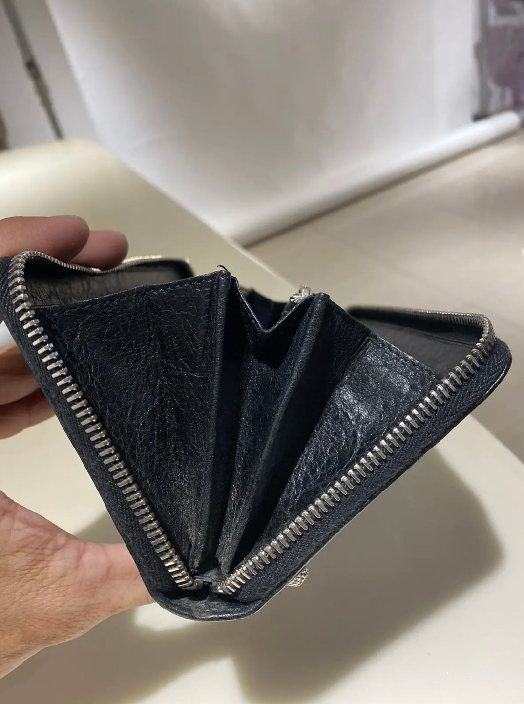 Balenciaga Classic Continental Zip Wallet
