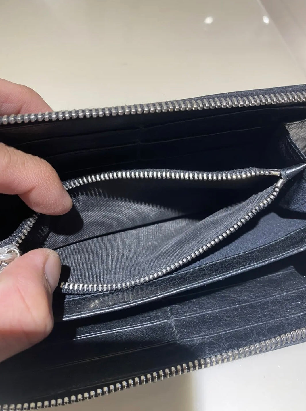 Balenciaga Classic Continental Zip Wallet