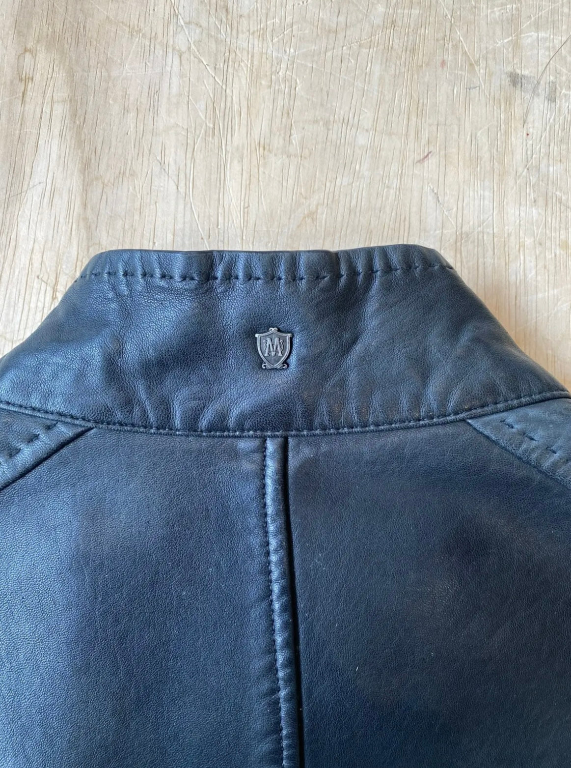 Massimo Dutti Sheepskin Leather Jacket