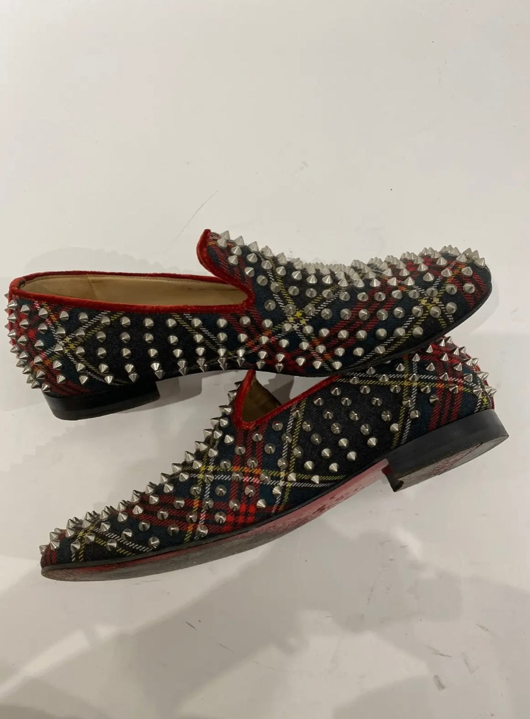 Christian Louboutin Rollerboy Spike Loafers