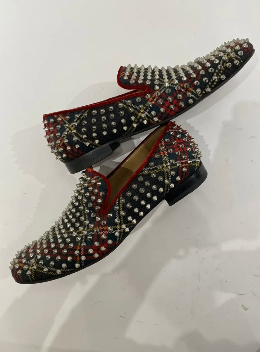 Christian Louboutin Rollerboy Spike Loafers