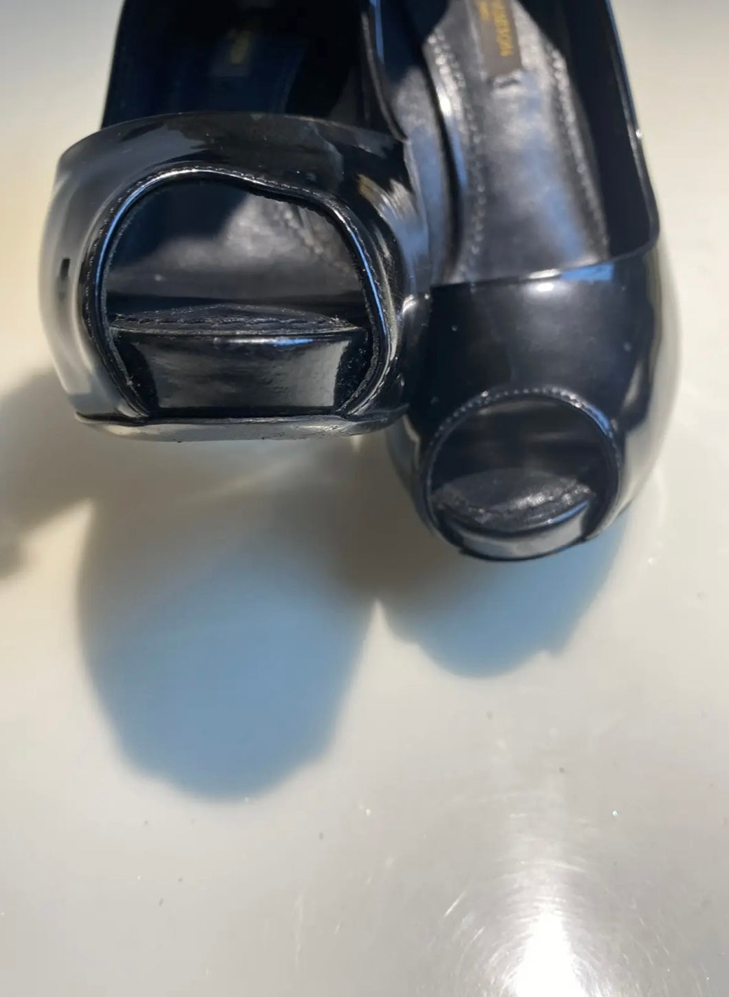 Louis Vuitton Oh Really! Platform Peep Toe Heels