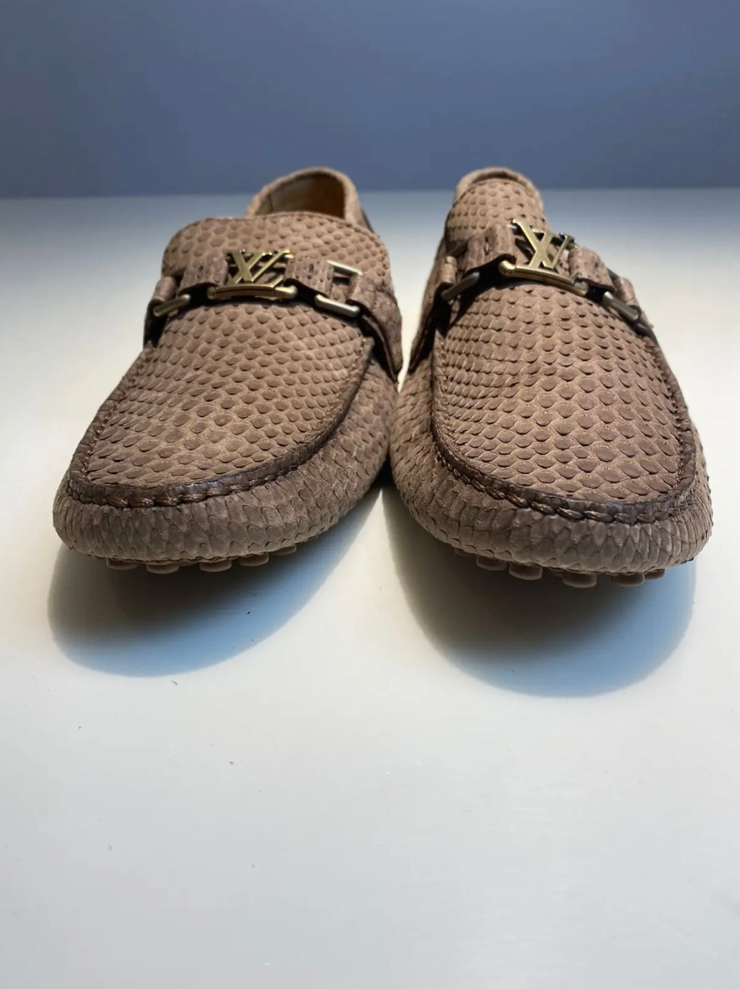 Louis Vuitton Python Monte Carlo Loafers