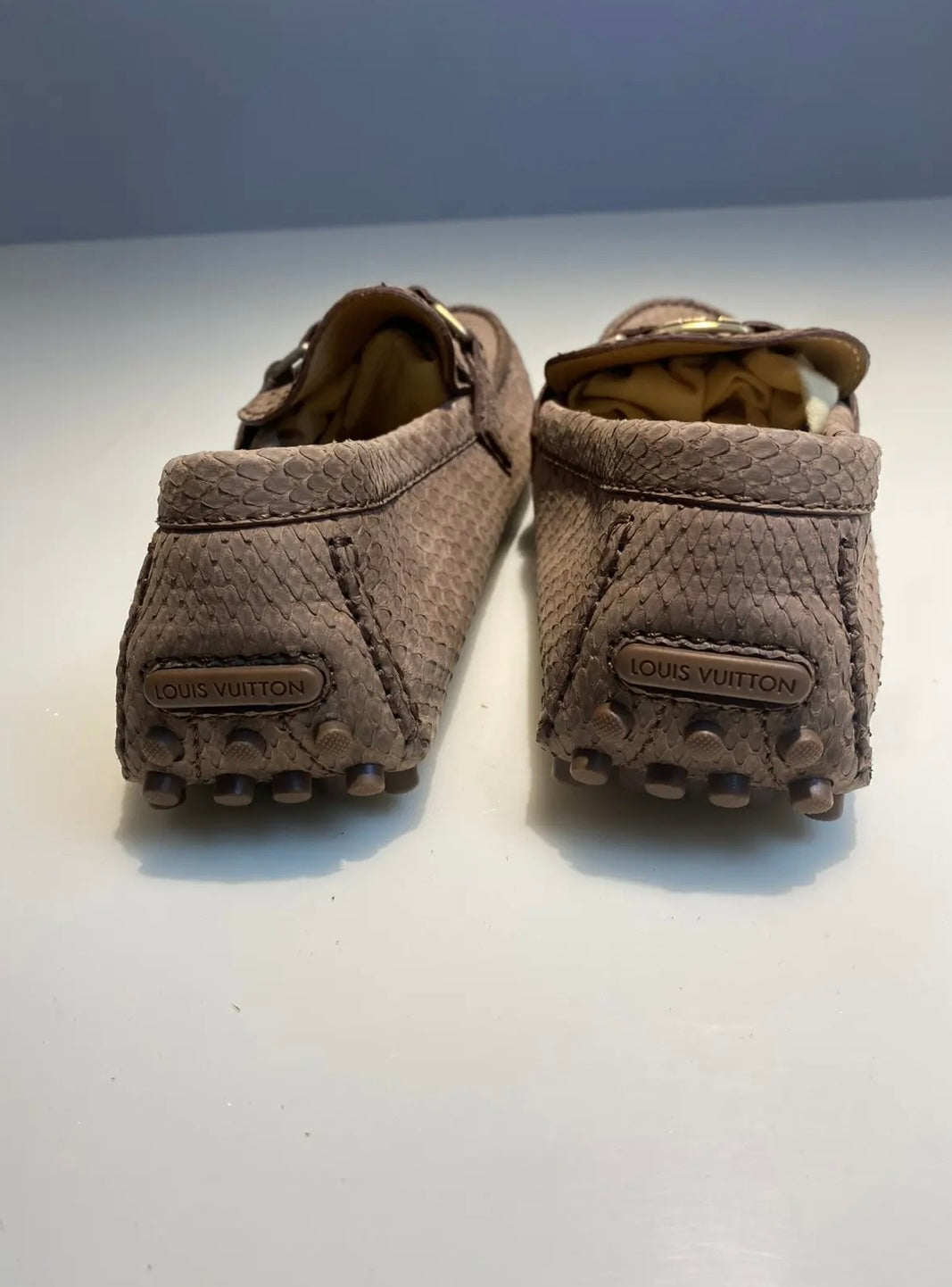 Louis Vuitton Python Monte Carlo Loafers