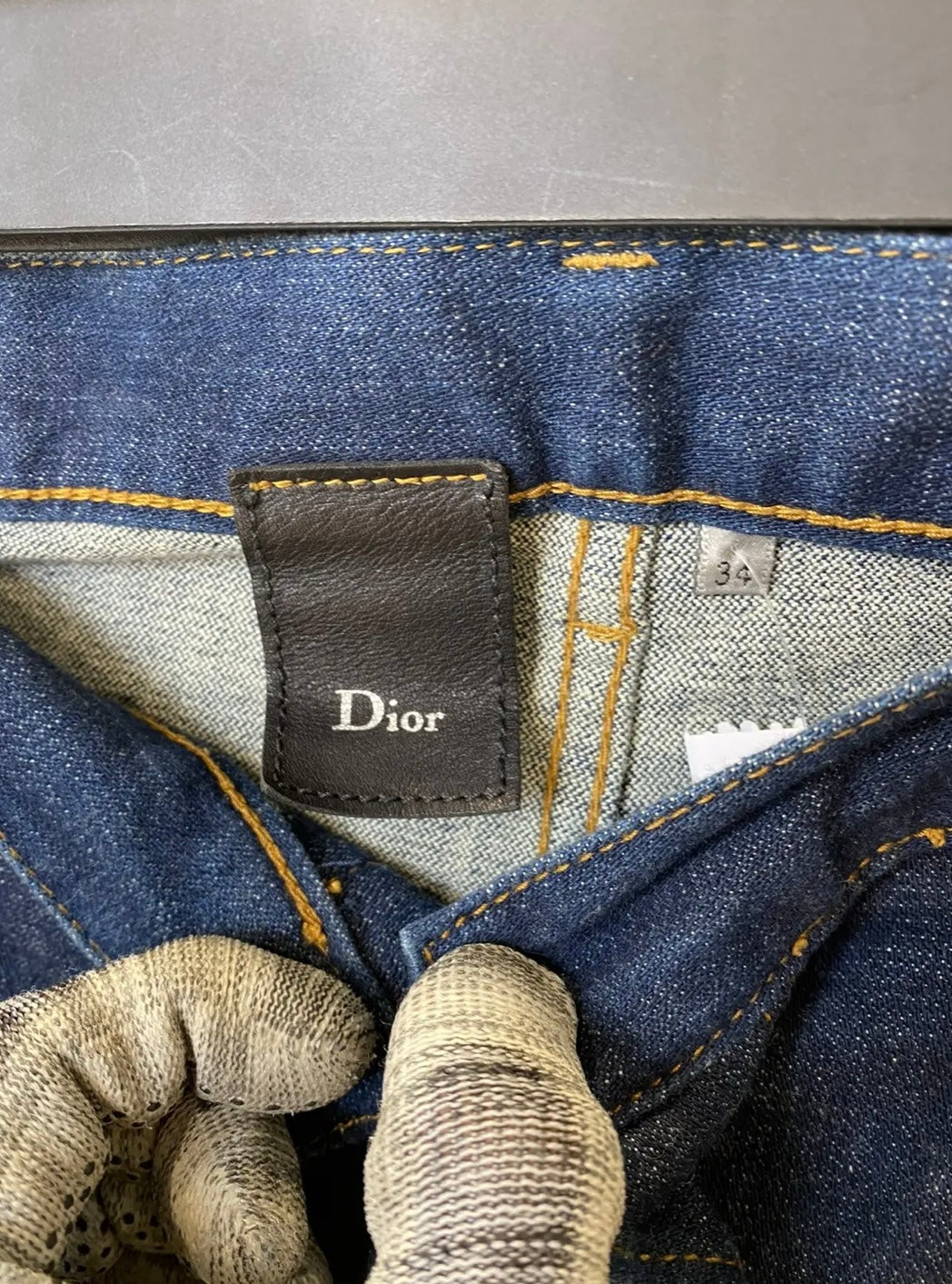 Dior Homme Blue Denim Jeans