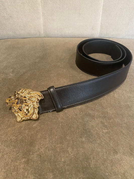 Versace La Medusa Greco Buckle Belt